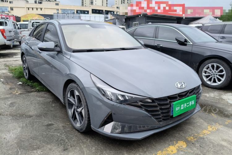 Used Hyundai Elantra 2022 1.5L CVT GLX Elite Edition Exterior 1