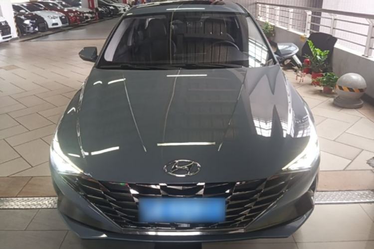 Used Hyundai Elantra 2022 1.5L CVT LUX Prestige Edition Front