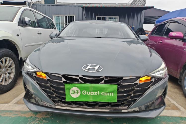 Used Hyundai Elantra 2022 1.5L CVT LUX Prestige Edition Front