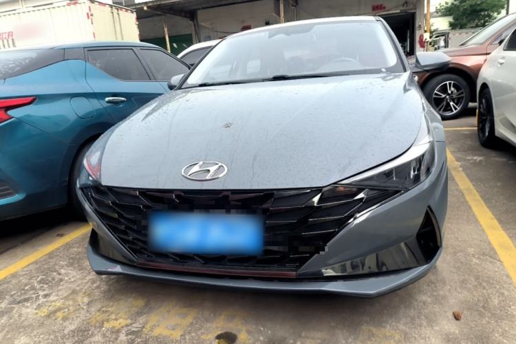 Used Hyundai Elantra 2022 1.5L CVT LUX Prestige Edition Front