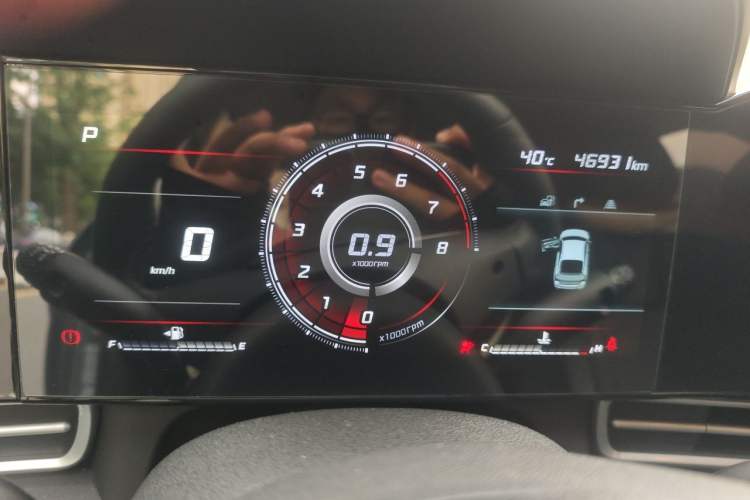 Used Hyundai Elantra 2022 1.5L CVT GLX Elite Edition Instrument Cluster