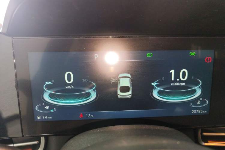 Used Hyundai Elantra 2022 1.5L CVT 20th Anniversary Edition Instrument Cluster