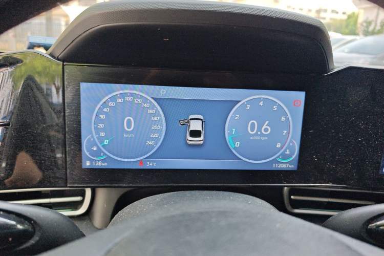 Used Hyundai Elantra 2022 1.5L CVT 20th Anniversary Edition Instrument Cluster