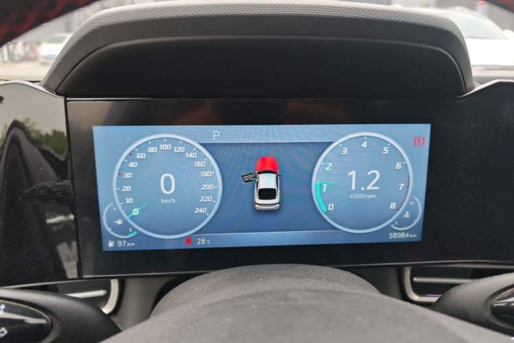 Used Hyundai Elantra 2022 1.5L CVT 20th Anniversary Edition Instrument Cluster