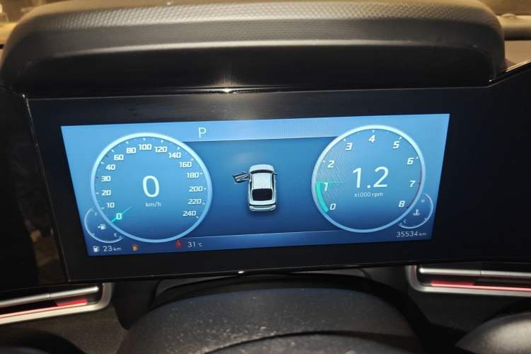 Used Hyundai Elantra 2022 1.5L CVT TOP Flagship Edition Instrument Cluster