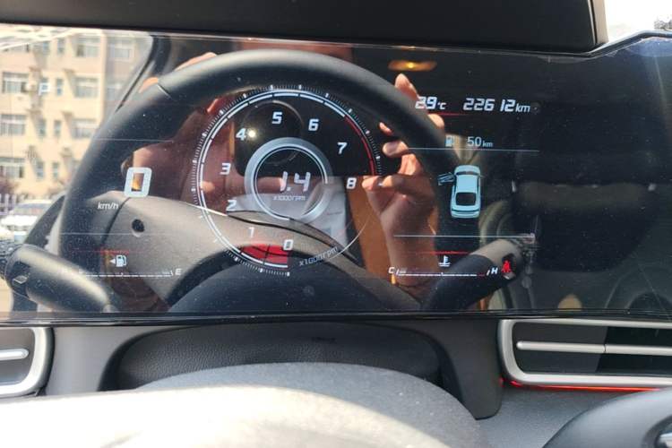 Used Hyundai Elantra 2022 1.5L CVT LUX Prestige Edition Instrument Cluster