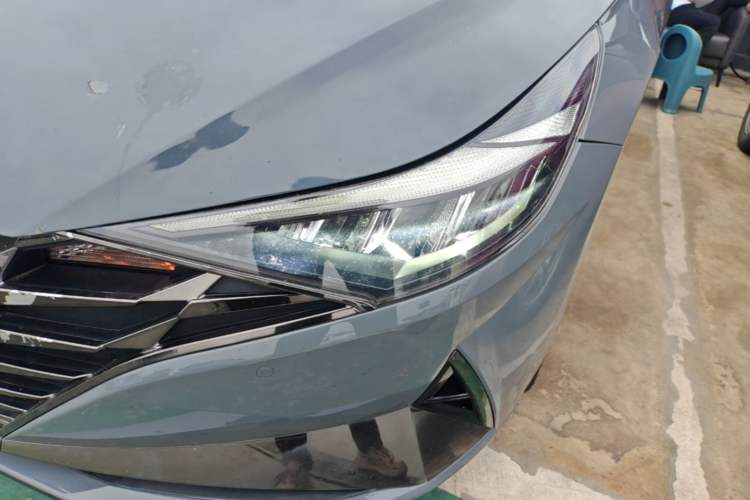 Used Hyundai Elantra 2022 1.5L CVT LUX Prestige Edition Left Front Headlight