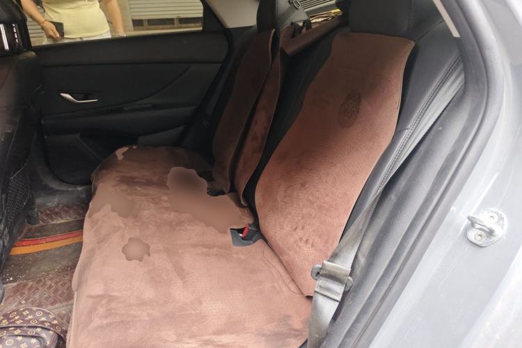 Used Hyundai Elantra 2022 1.5L CVT LUX Black Knight Limited Edition Left Rear Seat