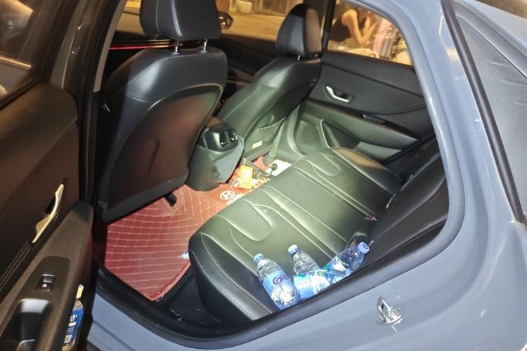 Used Hyundai Elantra 2022 1.5L CVT TOP Flagship Edition Left Rear Seat