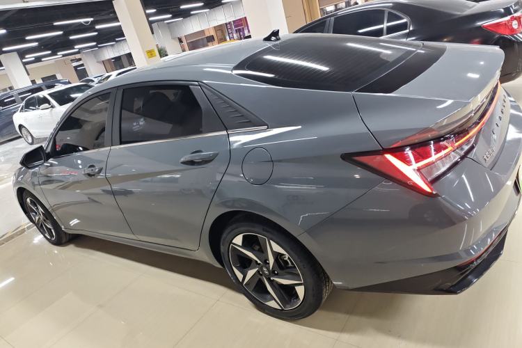 Used Hyundai Elantra 2022 1.5L CVT LUX Prestige Edition Left Side