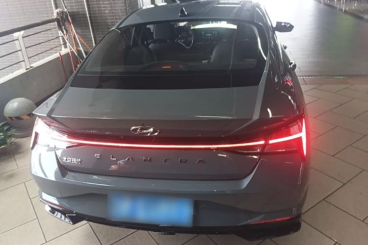 Used Hyundai Elantra 2022 1.5L CVT LUX Prestige Edition Rear