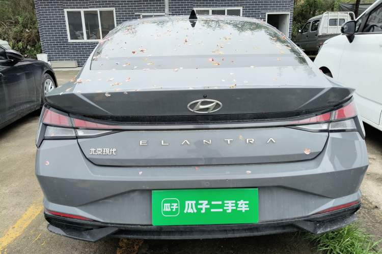 Used Hyundai Elantra 2022 1.5L CVT GLX Elite Edition Rear