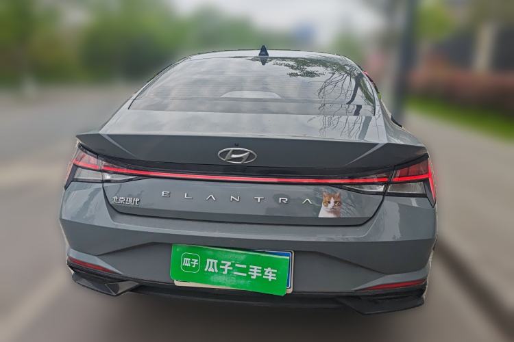 Used Hyundai Elantra 2022 1.5L CVT LUX Prestige Edition Rear