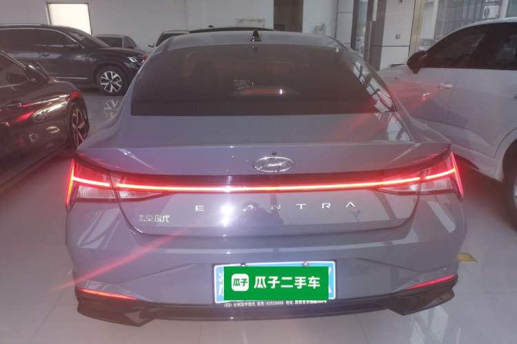 Used Hyundai Elantra 2022 1.5L CVT LUX Prestige Edition Rear