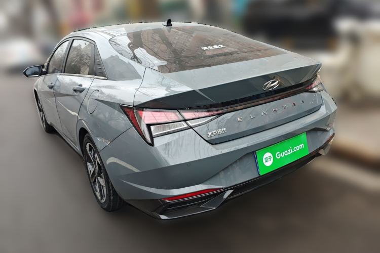 Used Hyundai Elantra 2022 1.5L CVT GLX Elite Edition Rear Left 45 Deg