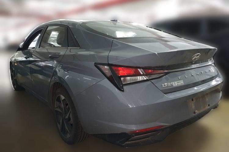 Used Hyundai Elantra 2022 1.5L CVT GLX Elite Edition Rear Left 45 Deg