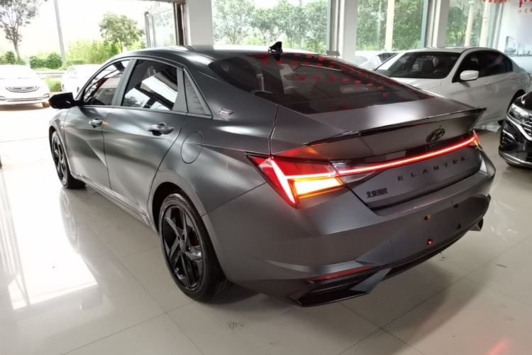 Used Hyundai Elantra 2022 1.5L CVT 20th Anniversary Edition Rear Left 45 Deg