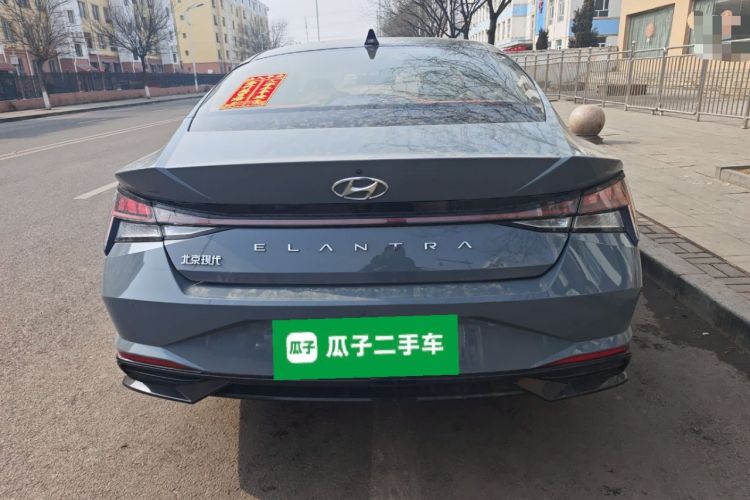 Used Hyundai Elantra 2022 1.5L CVT LUX Prestige Edition Rear