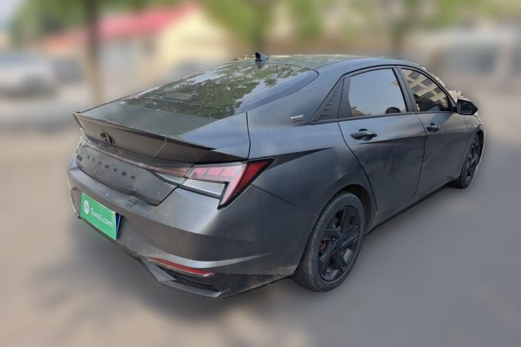 Used Hyundai Elantra 2022 1.5L CVT 20th Anniversary Edition Rear Right 45 Deg