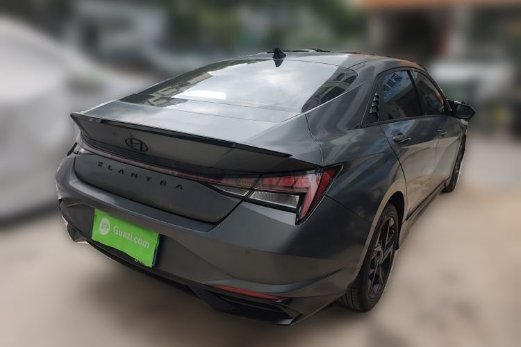 Used Hyundai Elantra 2022 1.5L CVT 20th Anniversary Edition Rear Right 45 Deg