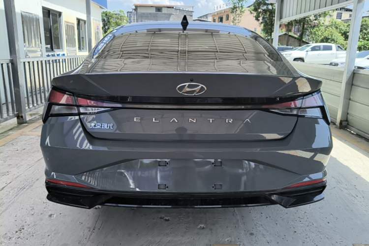 Used Hyundai Elantra 2022 1.5L CVT GLX Elite Edition Rear