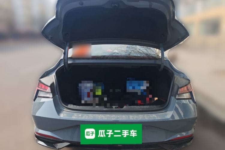 Used Hyundai Elantra 2022 1.5L CVT LUX Prestige Edition Trunk