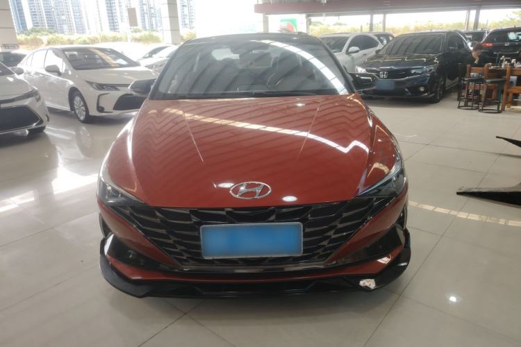 Used Hyundai Elantra 2022 1.5L CVT LUX Prestige Edition Front