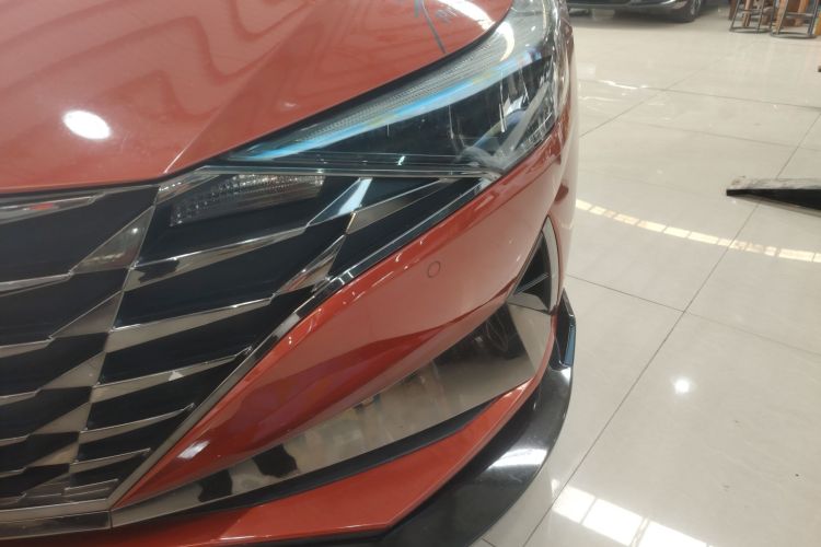 Used Hyundai Elantra 2022 1.5L CVT LUX Prestige Edition Left Front Headlight