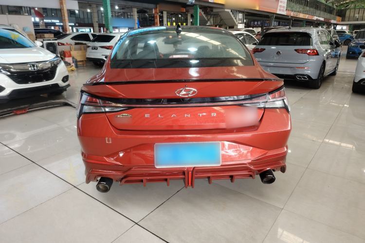 Used Hyundai Elantra 2022 1.5L CVT LUX Prestige Edition Rear