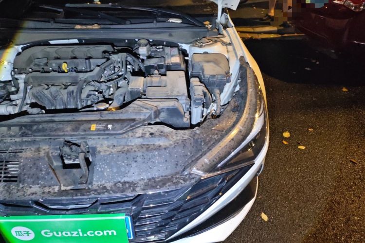 Used Hyundai Elantra 2022 1.5L CVT LUX Prestige Edition Engine Bay Left