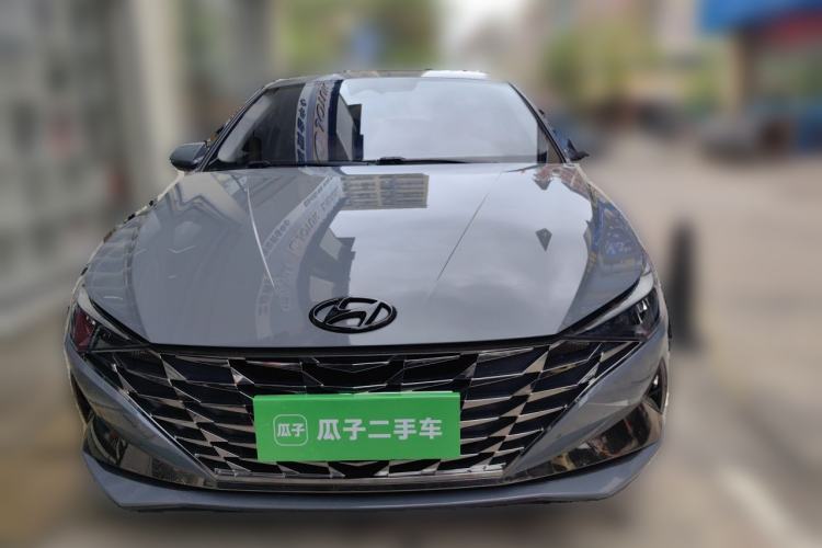 Used Hyundai Elantra 2022 1.5L CVT LUX Prestige Edition Front