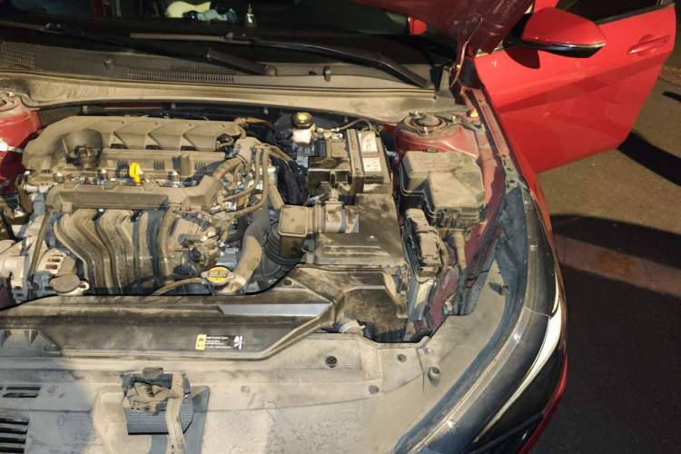 Used Hyundai Elantra 2022 1.5L CVT GLX Elite Edition Engine Bay Left