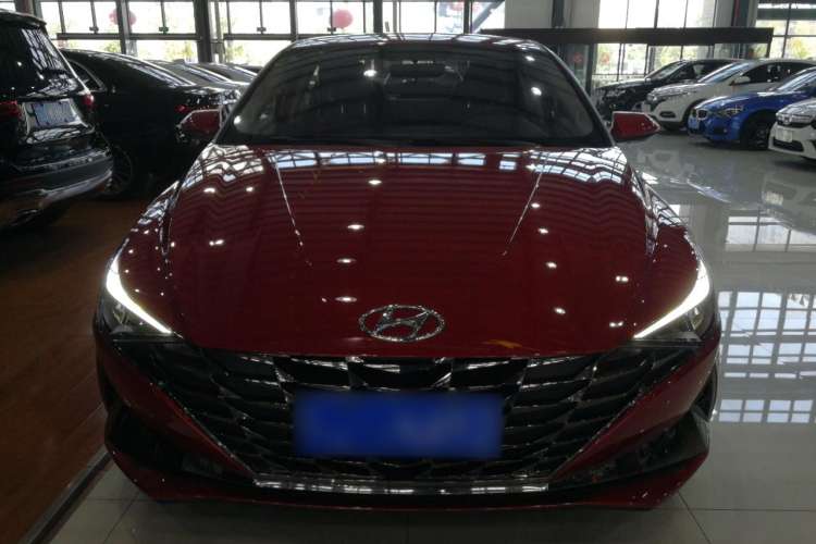 Used Hyundai Elantra 2022 1.5L CVT GLX Elite Edition Front