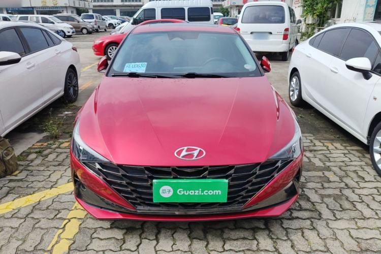 Used Hyundai Elantra 2022 1.5L CVT LUX Prestige Edition Front