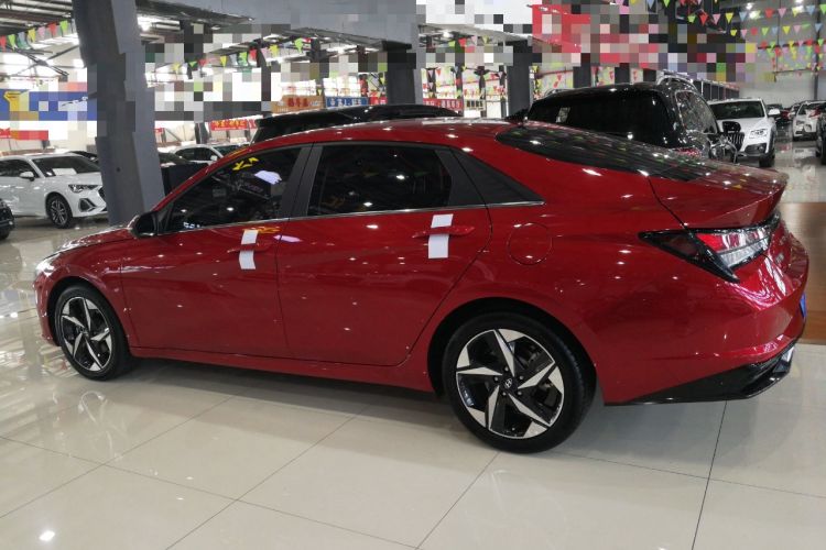Used Hyundai Elantra 2022 1.5L CVT GLX Elite Edition Left Side