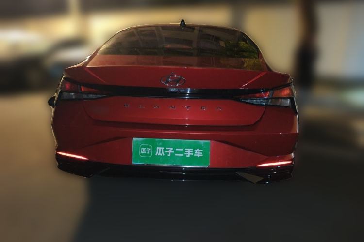 Used Hyundai Elantra 2022 1.5L CVT GLX Elite Edition Rear