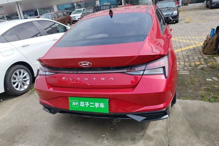 Used Hyundai Elantra 2022 1.5L CVT LUX Prestige Edition Rear