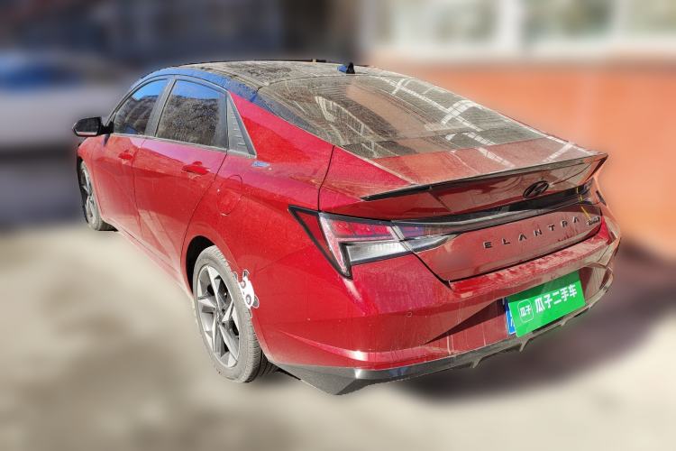 Used Hyundai Elantra 2022 240TGDi DCT TOP Flagship Edition Rear Left 45 Deg