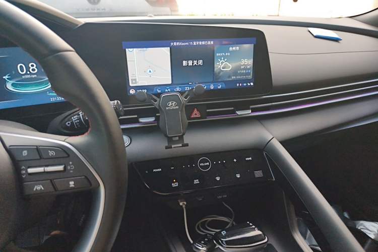 Used Hyundai Elantra 2022 1.5L CVT 20th Anniversary Edition Audio And AC Panel
