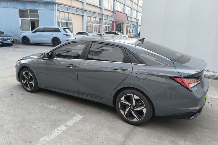 Used Hyundai Elantra 2022 1.5L CVT LUX Prestige Edition Left Side
