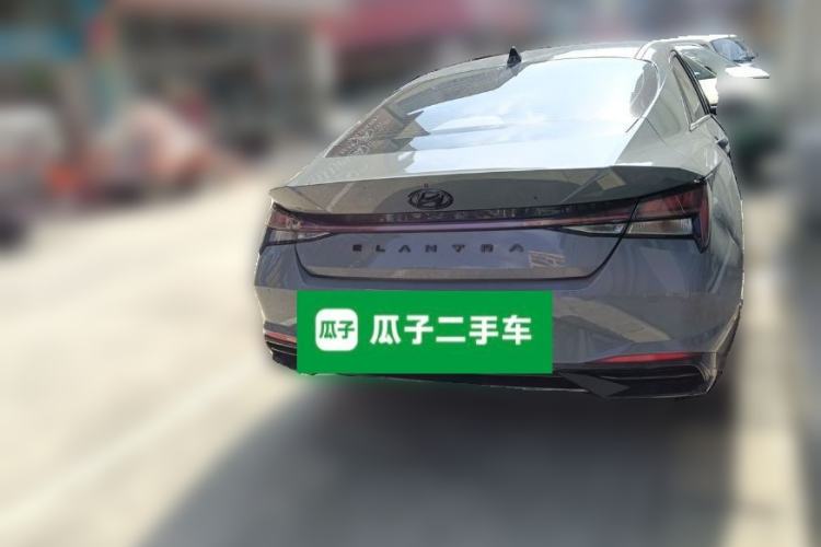 Used Hyundai Elantra 2022 1.5L CVT LUX Prestige Edition Rear