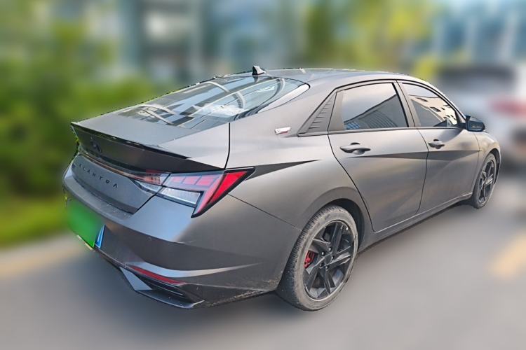 Used Hyundai Elantra 2022 1.5L CVT 20th Anniversary Edition Rear Right 45 Deg