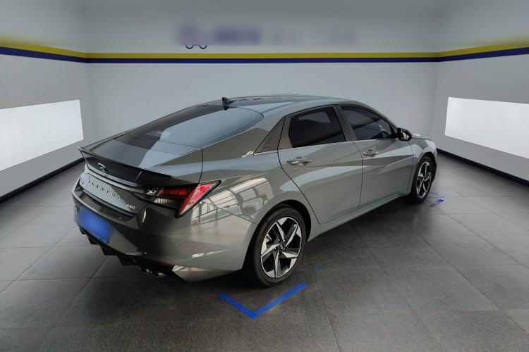 Used Hyundai Elantra 2022 240TGDi DCT LUX Prestige Edition Rear Right 45 Deg