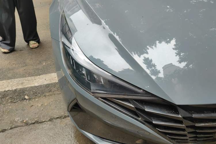 Used Hyundai Elantra 2022 1.5L CVT LUX Prestige Edition Right Front Headlight