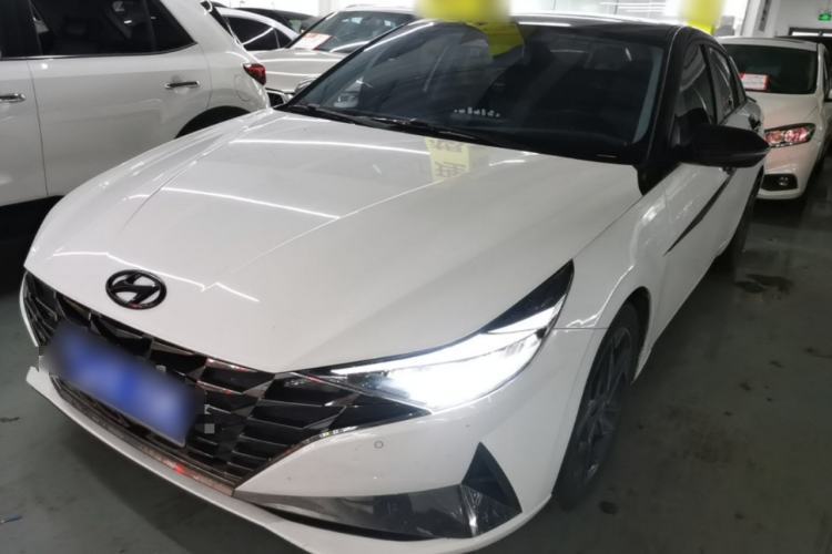 Used Hyundai Elantra 2022 1.5L CVT LUX Prestige Edition Guazi used car, China used car export, Used car for sale, Used cars, Cheapest cars for sale