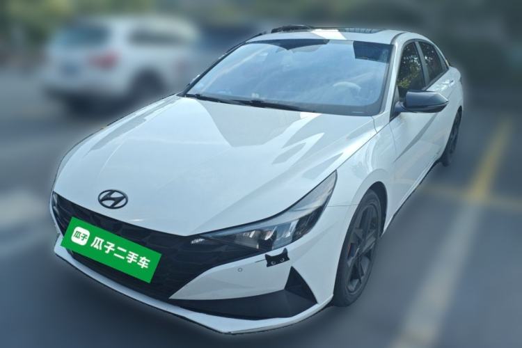 Used Hyundai Elantra 2022 1.5L CVT LUX Prestige Edition Guazi used car, China used car export, Used car for sale, Used cars, Cheapest cars for sale