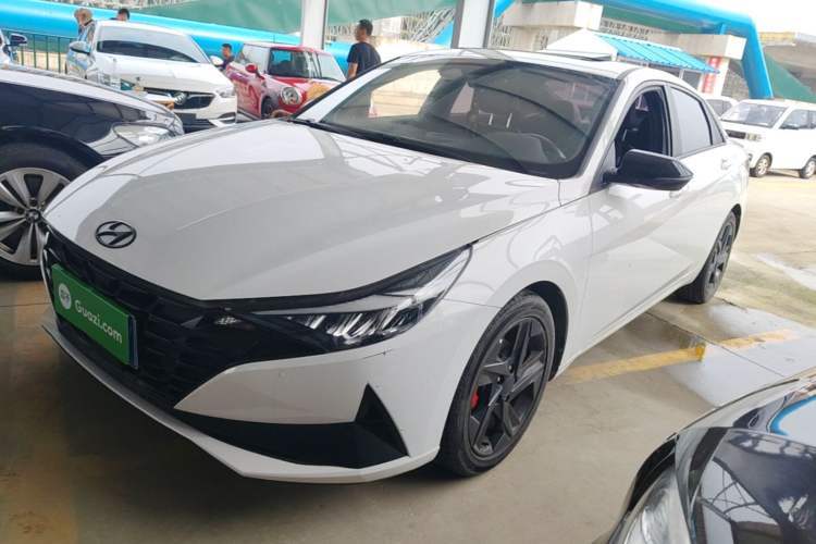 Used Hyundai Elantra 2022 1.5L CVT 20th Anniversary Edition Guazi used car, China used car export, Used car for sale, Used cars, Cheapest cars for sale