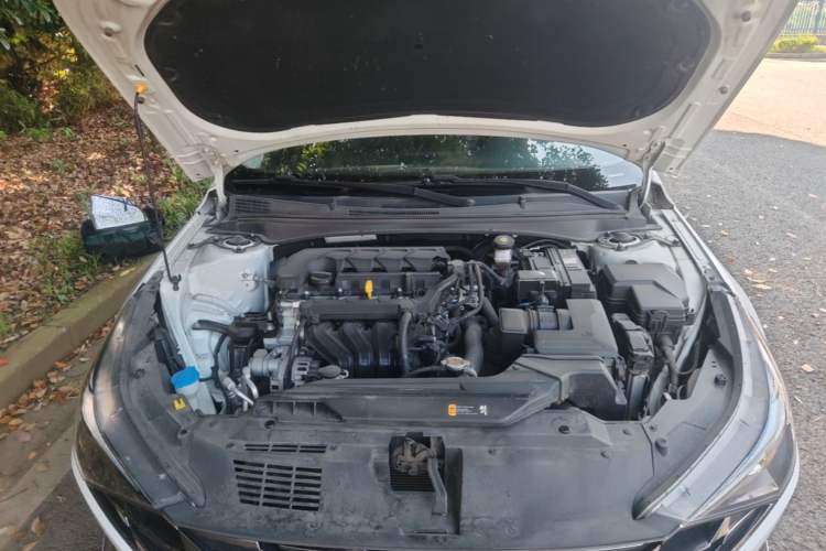 Used Hyundai Elantra 2022 1.5L CVT LUX Prestige Edition Engine Bay