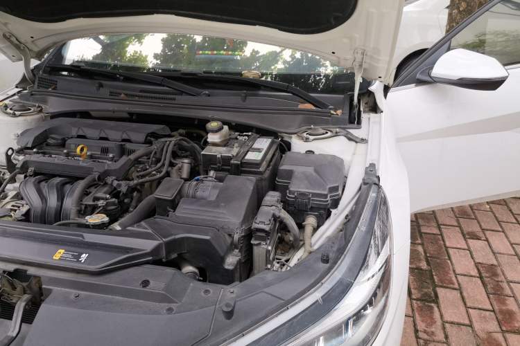 Used Hyundai Elantra 2022 1.5L CVT LUX Prestige Edition Engine Bay Left