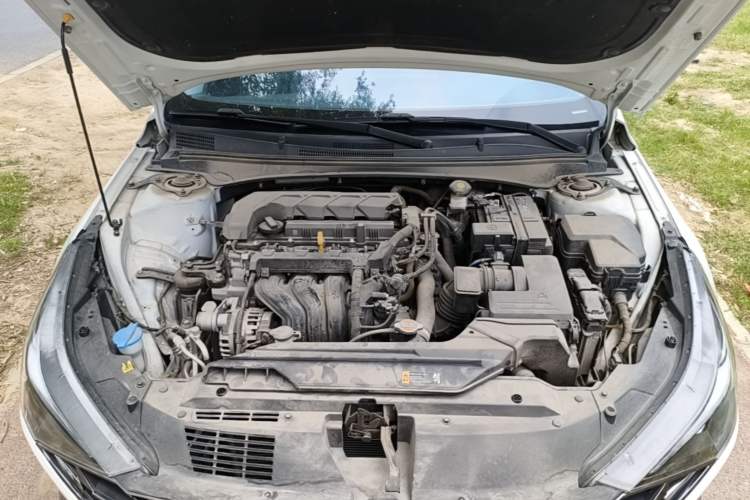Used Hyundai Elantra 2022 1.5L CVT GLX Elite Edition Engine Bay